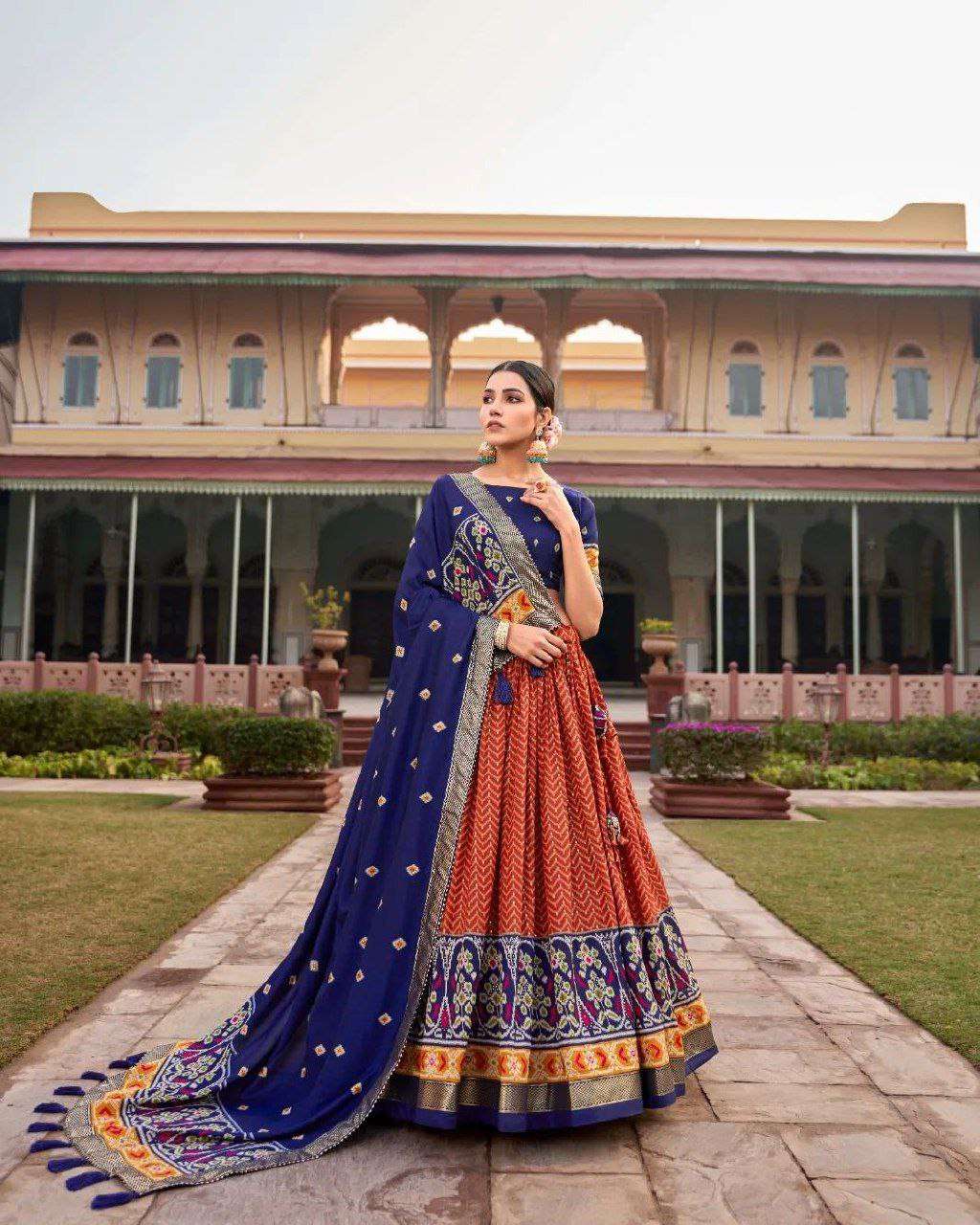 Women's Traditional Printed Lehenga Choli Set with Embroidered Dupatta ? Festive Wear - Image 4